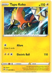 Tapu Koko - 061/189 - Holo Rare