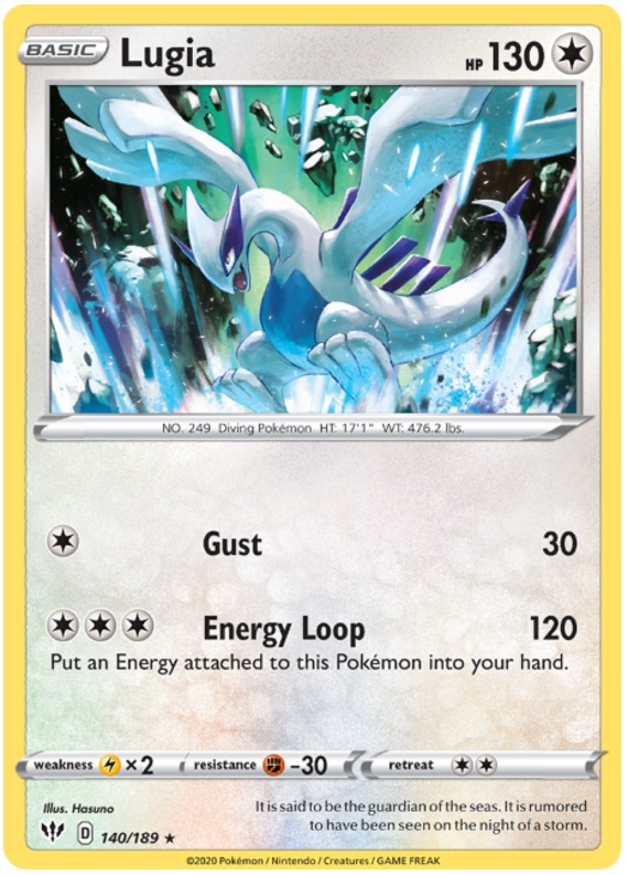 Lugia - 140/189 - Rare