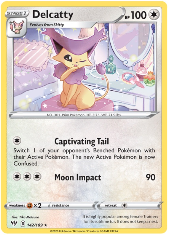 Delcatty - 142/189 - Rare