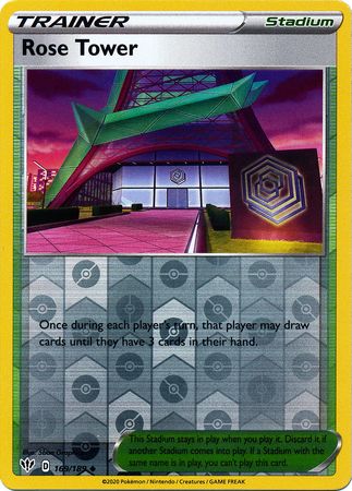 Rose Tower - 169/189 - Uncommon - Reverse Holo