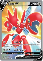 Scizor V - 183/189 - Full Art Ultra Rare