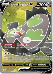 Galarian Stunfisk V - 184/189 - Full Art Ultra Rare