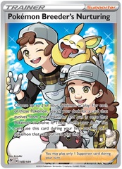 Pokemon Breeder's Nurturing - 188/189 - Full Art Trainer