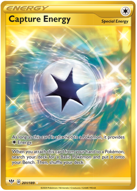 Capture Energy - 201/189 - Secret Rare