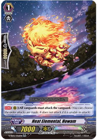 Heat Elemental, Howam - V-SS05/056EN - RR