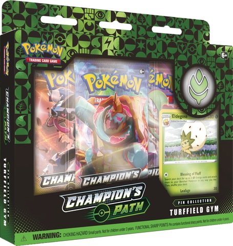Champions Path - Turffield Gym Pin Collection