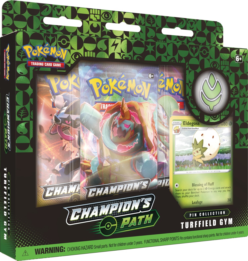 Champions Path - Turffield Gym Pin Collection