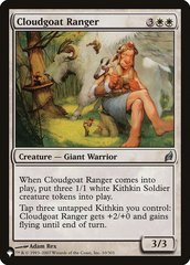 Cloudgoat Ranger - The List