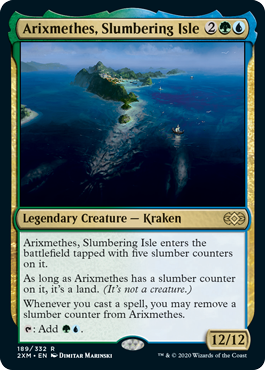 Arixmethes, Slumbering Isle - Foil