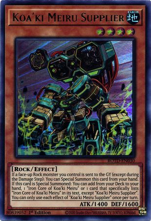 Koaki Meiru Supplier - ROTD-EN030 - Ultra Rare - 1st Edition