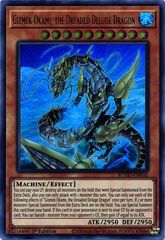 Gizmek Okami, the Dreaded Deluge Dragon - ROTD-EN032 - Ultra Rare - 1st Edition