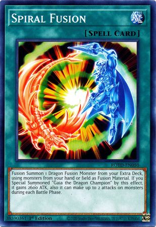 Spiral Fusion - ROTD-EN050 - Common - 1st Edition