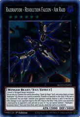 Raidraptor - Revolution Falcon - Air Raid - ROTD-EN095 - Super Rare - 1st Edition