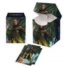 Ultra Pro - Zendikar Rising PRO 100+ Deck Box for Magic: The Gathering - Nissa of Shadowed Boughs