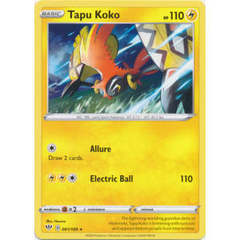 Tapu Koko - 061/189 - Non-Holo Theme Deck Exclusive