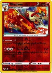 Blaziken - 024/189 - Holo Rare - Reverse Holo