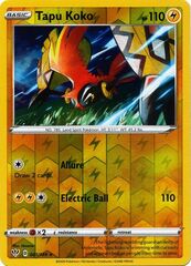 Tapu Koko - 061/189 - Holo Rare - Reverse Holo