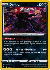 Darkrai - 105/189 - Holo Rare - Reverse Holo