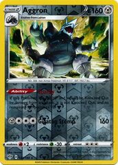 Aggron - 123/189 - Holo Rare - Reverse Holo