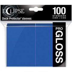 Ultra Pro - Gloss Eclipse: Deck Protector Sleeves Pacific Blue 100 ct