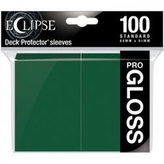 Ultra Pro 15605 Eclipse Pro-Gloss Standard Deck Protector 100ct - Forest Green