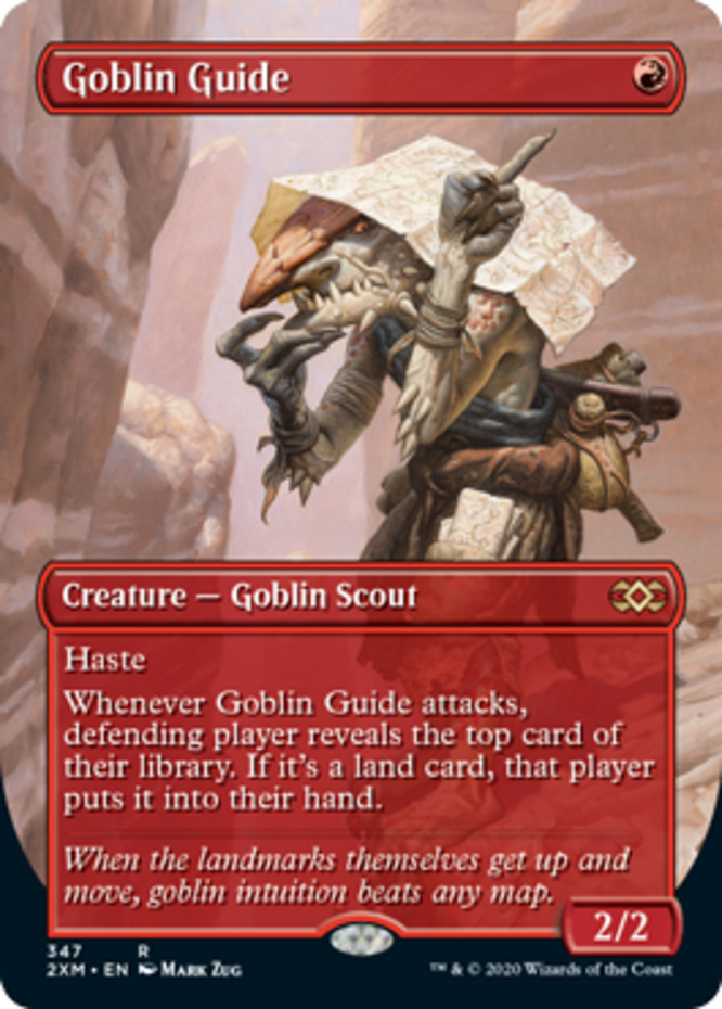 Slightly Played, English - 1 x MTG Goblin Guide - Foil - Borderless Double  Maste | eBay