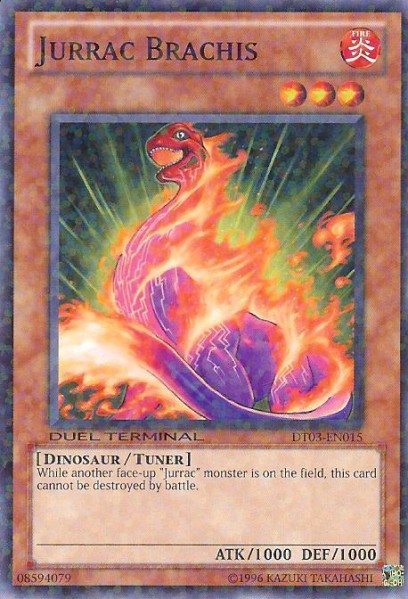 Jurrac Brachis - DT03-EN015 - Common - Duel Terminal