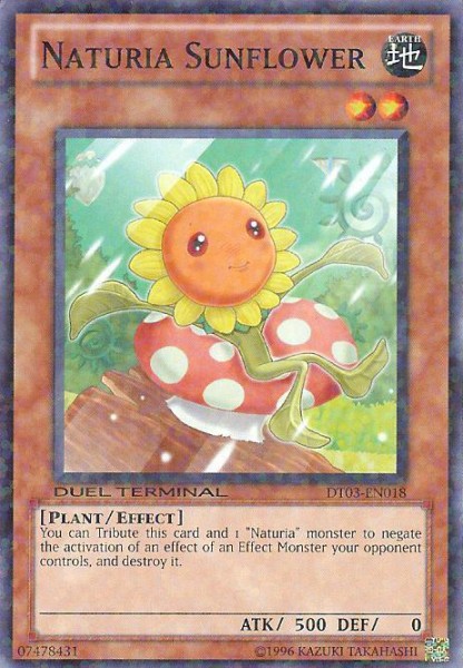 Naturia Sunflower - DT03-EN018 - Common - Duel Terminal