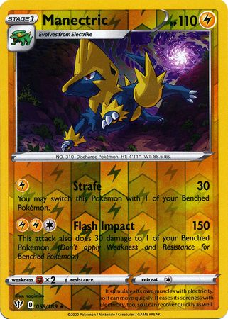 Manectric - 059/189 - Rare - Reverse Holo