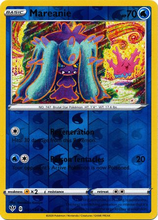 Mareanie - 051/189 - Common - Reverse Holo Mareanie - 051/189 - Common - Reverse Holo