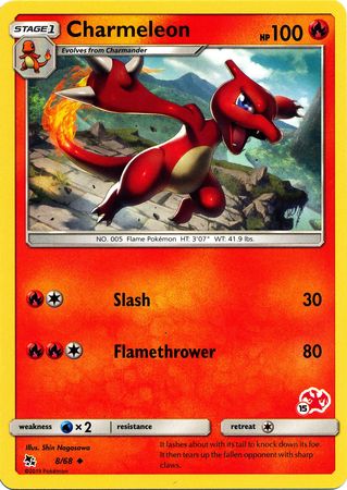 Charmeleon - 15 - Uncommon - Battle Academy: Charizard Deck