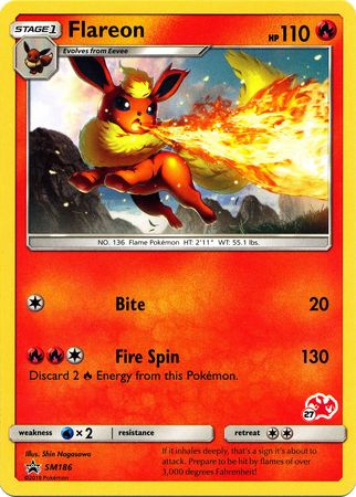 Flareon - 27 - Promotional - Battle Academy: Charizard Deck