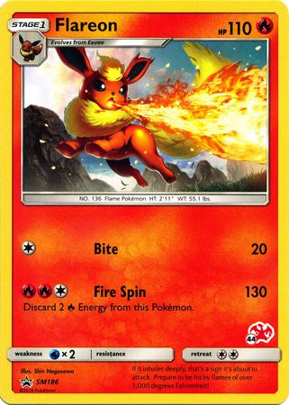 Flareon - 44 - Promotional - Battle Academy: Charizard Deck