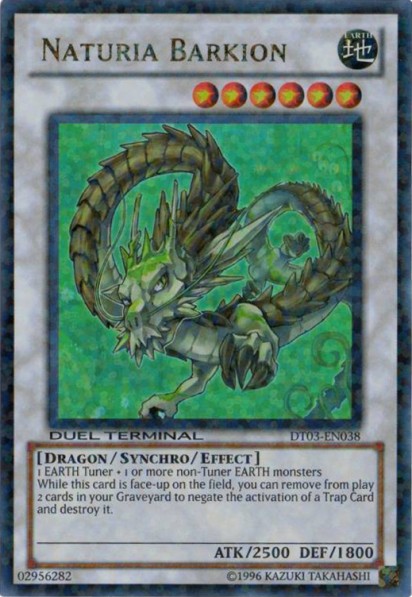 Naturia Barkion - DT03-EN038 - Ultra Rare - Duel Terminal