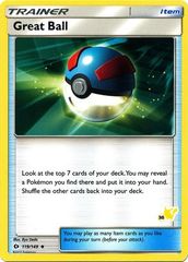 Great Ball - 119/149 - Uncommon - Pikachu Deck 38