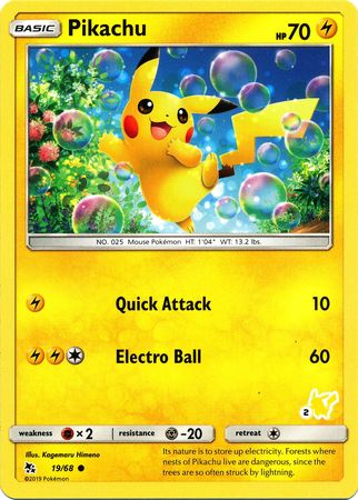 Pikachu - 2 - Common - Battle Academy: Pikachu Deck