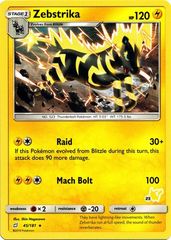 Zebstrika - 23 - Rare - Battle Academy: Pikachu Deck