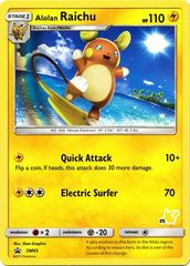 Alolan Raichu - SM65 - Promotional - Pikachu Deck 25