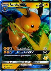 Raichu GX - 20/68 - Ultra Rare - Battle Academy: Pikachu Deck