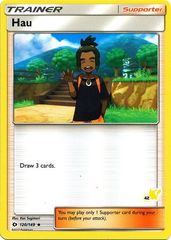 Hau - 42 - Uncommon - Battle Academy: Pikachu Deck