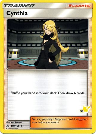 Cynthia - 59 - Uncommon - Battle Academy: Pikachu Deck