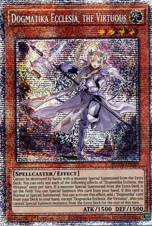 Dogmatika Ecclesia, the Virtuous - ROTD-EN005 - Starlight Rare - 1st Edition