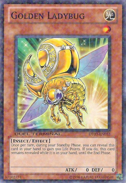 Golden Ladybug - DT03-EN053 - Common - Duel Terminal