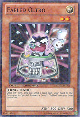 Fabled Oltro - DT03-EN066 - Duel Terminal Normal Parallel Rare - 1st Edition