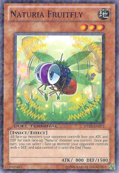 Naturia Fruitfly - DT03-EN071 - Common - Duel Terminal