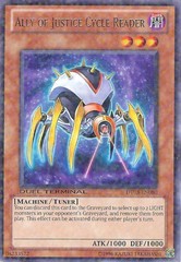 Ally of Justice Cycle Reader - DT03-EN080 - Rare - Duel Terminal