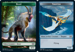 Beast Token // Thopter Token - Foil