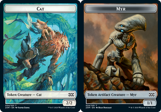 Cat Token // Myr Token - Foil