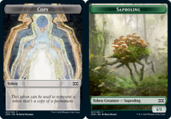 Copy Token // Saproling Token - Foil