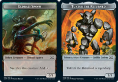 Eldrazi Spawn (001) // Tuktuk the Explorer (028) Double-Sided Token - Foil